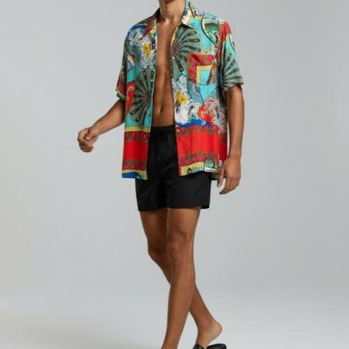 Nomad Patch Silk Shirt