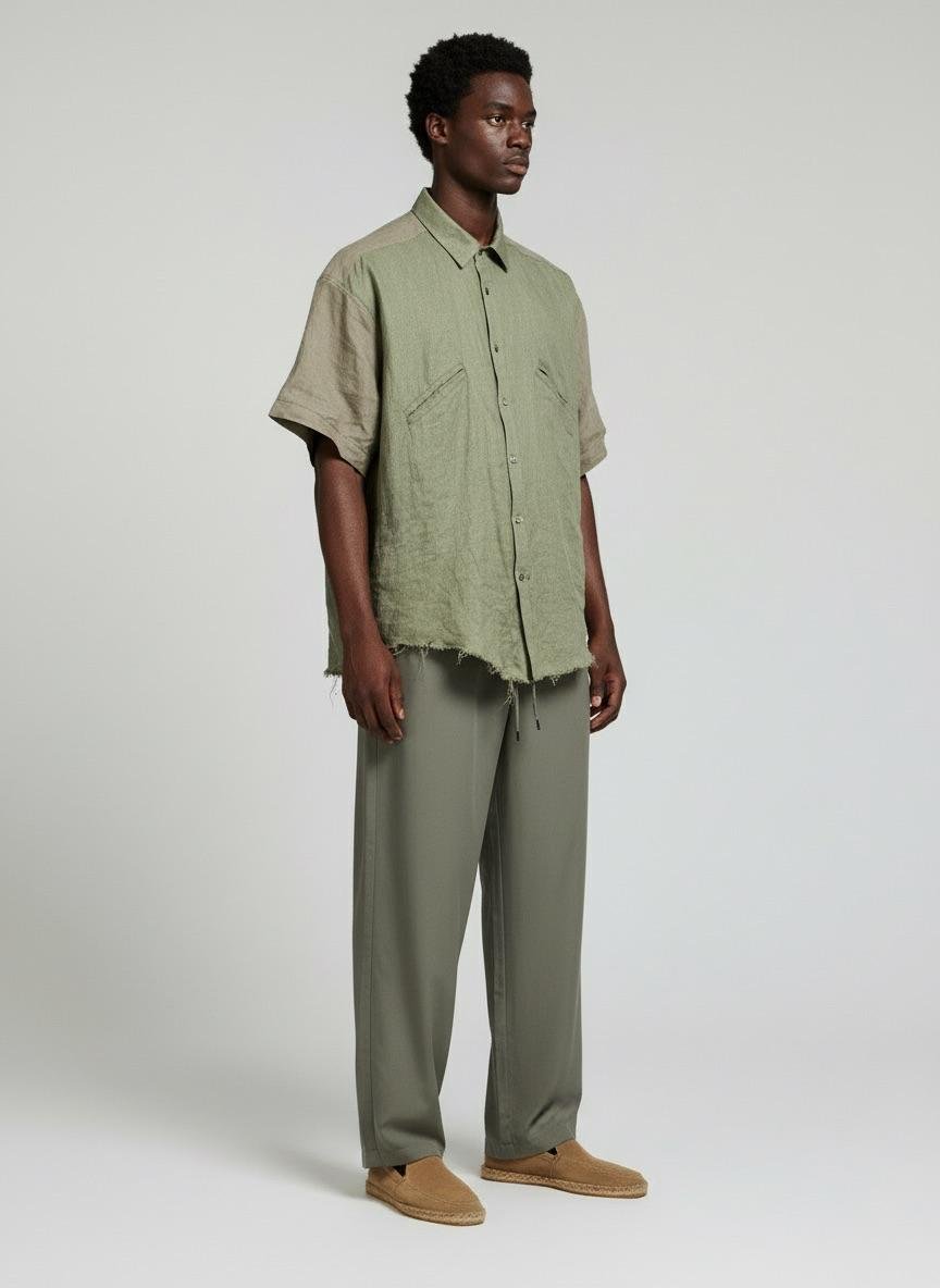 Sage Linen Set - Görsel 3