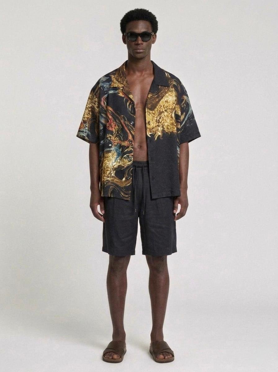Golden Abstract Resort Set